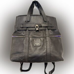 Henri Bendle Pebbled Leather Convertible backpack